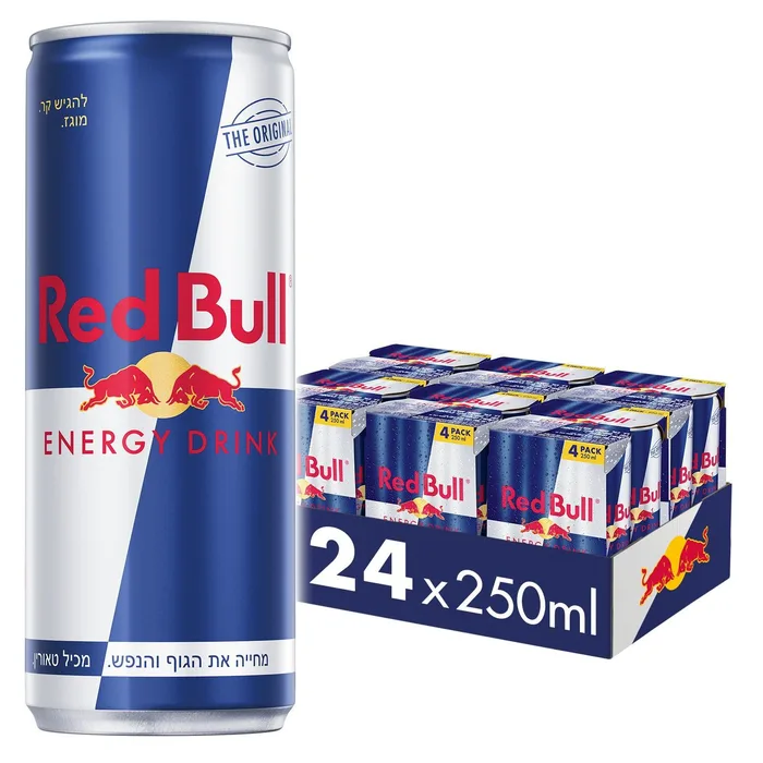 קרטון רד בול 250 מ