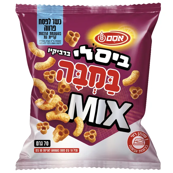 אסם במבה ביסלי ברביקיו מיקס כשר לפסח