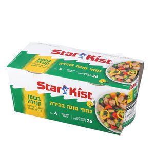 סטארקיסט רביעיות טונה בשמן קנולה 120גרם ליחידה