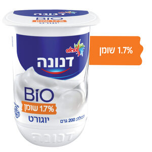 דנונה לבן 1.7% 200 גרם
