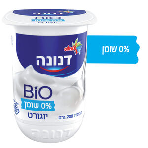 דנונה לבן 0% 200 גרם