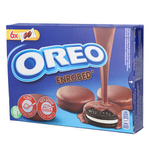 אוריאו עוגיות בציפוי בטעם שוקולד חלב 246 גרם