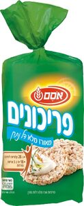 פריכונים אורז מלא דל נתרן