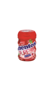 מסטיק מנטוס PURE FRASH תות שדה (אדום) 60 גרם