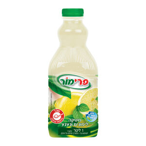 פרימור משקה קל לימונים ונענע 1 ליטר טרי
