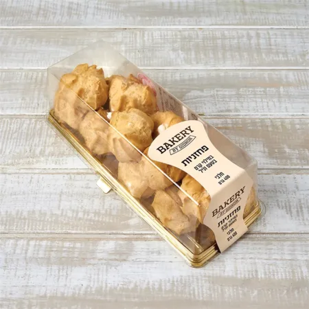 פחזניות במילוי קרם בטעם וניל.