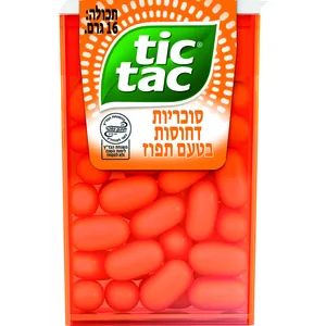 טיק טק בטעם תפוז סוכריות