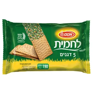 קרקר לחמית חמישה דגנים אסם