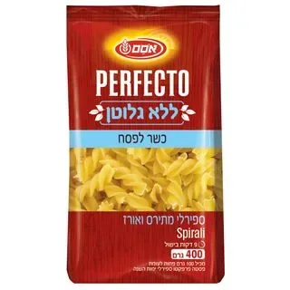 אסם פסטה ספירלי כשר לפסח .