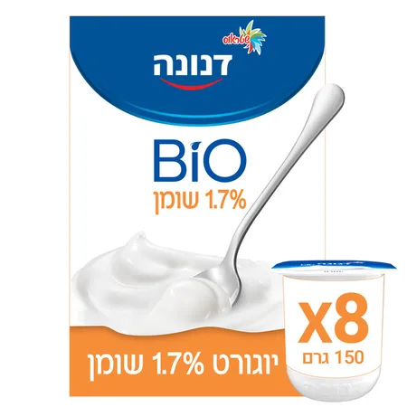 מארז יוגורט דנונה 1.7% שטראוס