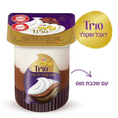 מילקי דאבל שוקולד שטראוס